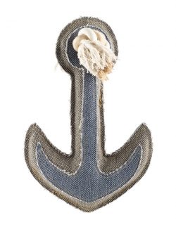 Dog Toy Canvas Maritime Anchor – canvas – 32cm/13″ long