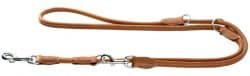 Leash Round & Soft Elk 8/200 – Elkskin cognac – 200cm/6.6′