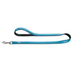 Leash Capri 15/110 – Nappa petrol/black – 110cm/3.6′