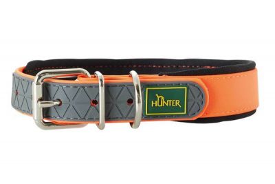 Collar Convenience Comfort, 45 - neon orange/soft neoprene - 32-40cm/12.6"-15.7"