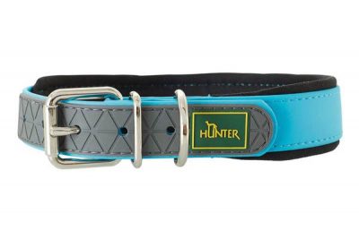 Collar Convenience Comfort, 40 - turquoise/soft neoprene - 27-35cm/10.6"-13.8"