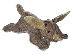 Dog Toy Canvas Wild Rabbit – canvas – 11″ long