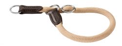 Training Collar Freestyle 50/10 – with stop, rope beige – max 20″