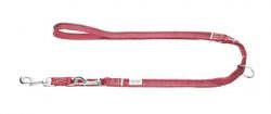 Leash New Orleans 20/120 – cotton strap red – 120cm/4′