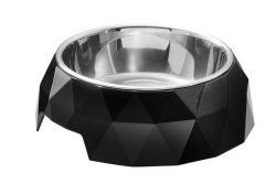 Melamine Feeding Bowl Kimberley 350 ml – black – 700ml/23.7oz