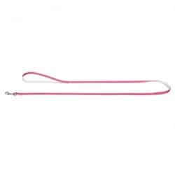 Leash Modern Art 11/110 – Faux Leather pink/white – 110cm/3.6′