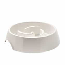 Slow feeding bowl 900 ml – white – 900ml/30.4oz
