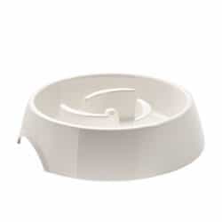 Slow feeding bowl 550 ml – white – 550ml/18.6oz