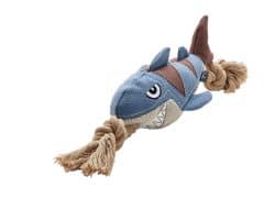 Dog Toy Canvas Sansibar Rantum Shark – with Squeaker – 39cm/15.3″