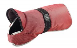 Dog Coat Denali Reflect, 40 cm – red – length of back, 40cm/15.7″